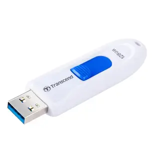 【Transcend 創見】JetFlash790 USB3.1 128GB 隨身碟-典雅白(TS128GJF790W)