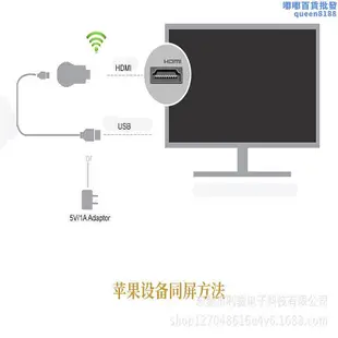 同屏器Anycast M4Plus iOS安卓手機平板通用投影儀電視免切換