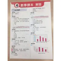 在飛比找蝦皮購物優惠-C 南一 國小 數學 4下 課本解答 縮印版 答案 詳解 批