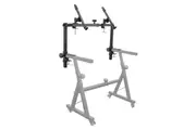 Keyboard Stand Portable Heavy Duty Liquid Stands Height and Width Adjustable For Electric Digital Piano and Synths Fits Z Style Stand
