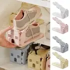 PP Shoes Holder Adjustable Shoe Rack Cartoon Shoe Storage Rack Shoe