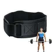 Back Support Weight Lifting Belt,Adjustable Gym Workout Waistband - Bodybuilding Powerlifting Weightlifting Workout Waistband for Men and Women
