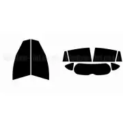 For Toyota RAV4 5-door 2013+ Full Pre Cut Window Tint Kit Front & Rear Film Film