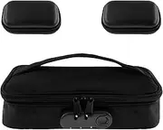 Lockable Toy Storage Bag Portable Locking Storage Bag with Mini Zipper Box Lightweight Locking Organizer Bag Lightweight Locking Organizer Bag Convenient Lockable Storage Bag for Women Men