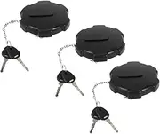 3X Car-Styling Automobiles Exterior Parts Fuel Tank Cover Gas Cap Compatible For Volvo Truck 20392751/04 With Key Lock