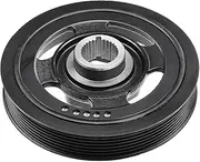 A-Premium Engine Harmonic Balancer Crankshaft Pulley Compatible with Acura ILX TSX 2009-2012 & Honda Accord 2008-2010, Civic 2012-2015, CR-V Crosstour 2015, DOHC L4 2.4L, Replace# 13810R40A02