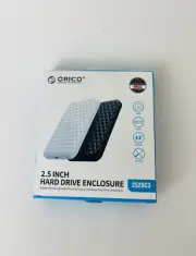 ORICO 2520U3 2.5" SATA USB3.0 Portable External Hard Drive ENCLOSURE CASE ONLY