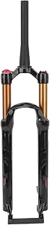 Suspension Fork Travel, 29in Bike Air Suspension Fork Mountain, Bike Front Fork, Bike Shock Absorber Front Fork, Tapered Steerer Manual Lockout Gold