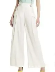 Sass & Bide Ivory Story Time Pant Size 12