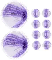 KONTONTY 10pcs Washing Hair Removal and Cleaning Balls Laundry Balls Lint Hair Catcher Lint Remover Cleaning Supply Polypropylene