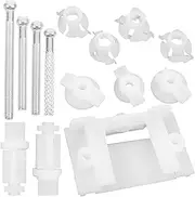 Mikinona Car Headlight Adjustment Screw Kit Complete Set Brush Clip Fit for Various Models
