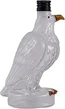 Rukjmqi Whiskey Eagle Glass Decanter, Eagl-e WhiskeyDecanter, 8x8x13cm Glasss Ea-gle Decanters, AnimalWhiskey DecanterGlass - Exquisite EagleLiquor Bottle, Fun Home Decoration for Holidays, Families