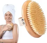 lyanny Dry Body Brush - Shower Scrubber Exfoliator,Body Scrubber Exfoliator for Cellulite, Back Legs Arms Brush for Shower