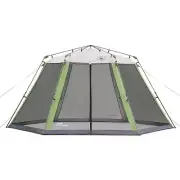 Coleman Screen House Canopy Sun Shelter Tent with Instant Setup, 1 Room, Green