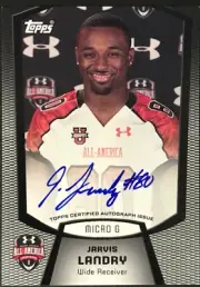Jarvis Landry Autographed 2011 Topps Card