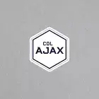 Ajax Logo Sticker - Web Development Programming Decal #5799