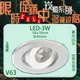 台灣現貨實體店面【阿倫燈具】(PV63)LED-3W系統櫥櫃小崁燈 開孔4公分 可調角度 附變壓器 全電壓 保固一年