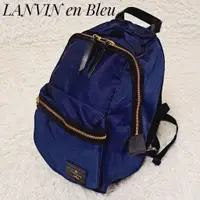 在飛比找蝦皮購物優惠-LANVIN en Bleu 蝴蝶結後背包