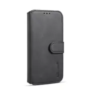 For iPhone XR Handstrap PU Leather Case Flip Wallet Case Retro Business Stand Smart Cover for Apple iPhone XR