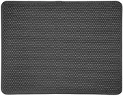 Beautiful Cat Cushion Foldable Machine Washable Cat Litter Mat Durable Non Slip Dog Mattress Protect Floor and Carpet Easy Clean Pet Bed Mat for Kittens Gray,30 * 30cm