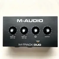 在飛比找momo購物網優惠-【M-AUDIO】M-Track Duo 錄音介面 audi