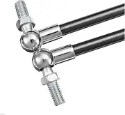 Qty(2) 300-600mm 300N Universal Lift Support Front Bonnet Hood Rear Trunk Tailgate Boot Shock Lift Strut Support Bar Gas Spring(400mm)