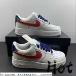 【HOT】 NIKE AIR FORCE 1 LOW 白紅藍 空軍 蛇紋 休閒 運動 男女款 DV1493-161