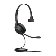 JABRA Evolve2 30 SE Wired USB-C MS Mono Headset, Lightweight & Durable, Noise Isolating Ear Cushions, Clear Calls, 2Yr