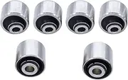 ApplianPar 6Pcs Front Shock Absorber Bracket Steering Knuckle Bush Suspension Knuckle Bushing for Cherokee 2014-2023
