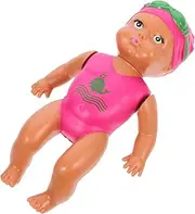 Clockwork Swimming Doll for Engaging Bath for Swimming Pools and Beach Play Safe Material Smooth Moving Joints Fun Water Interaction