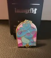 Disney Loungefly Pixar Stained Glass Blind Box Pin - Monsters Inc -Sully -opened