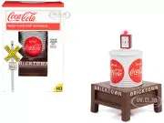 "COCA-COLA" WATER TOWER W/LIGHTS "BRICKTOWN" 1/87 (HO) CLASSIC METAL WORKS TC115
