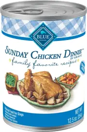 Family Favorites Adult Wet Dog Food, Made with Natural Ingredients, Sunday Chick