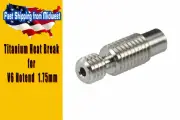 GRADE5 V6 Titanium Alloy Heat Break for V6 Hotends, 1.75mm 3d Printer