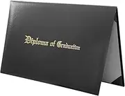 Angenster Certificate Frame A4 Frame for Certificate A4, Diploma Holder with Print for Certificates in Letter Format (8.5 x 11), Frame for Document Holder for Certificates, Award, Graduation Party