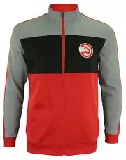 OuterStuff NBA Youth Atlanta Hawks Performance Full Zip Stripe Jacket