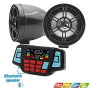 12V Motorcycle Bluetooth Handfree FM Radio Stereo Amplifier Speaker MP3 USB (for: Husqvarna)