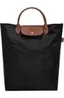 Longchamp Le Pliage Medium Original Short Handle Tote Bag ~NIP~ Black