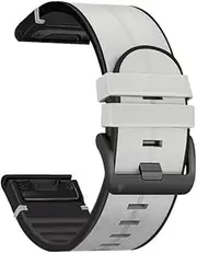 [MGTCAR] 22 26mm Watch Straps For Garmin Fenix 7 7X/Tactix 7 Pro/6 6X Pro 5 5X Plus 3HR Epix Genuine Leather Silicone Bracelet Wristband