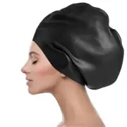 Extra Large Swim Cap For Dreadlocks & Braids In Black Or Blue, New & Improved AU