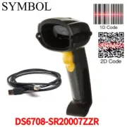 Symbol DS6708-SR20007ZZR USB 1D 2D Imager Laser Barcode Scanner W/USB Cable