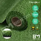 20SQM 2x10m Synthetic Artificial Grass Turf Plastic Floor Plant Fake Lawn 12mm
