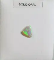 Opal Solid White Crystal 1.11cts , {10x9x9mm), Natural Australian Opal