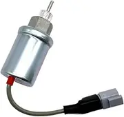 12V Fuel Shut Off Solenoid U85206452 185206452 U85206520, Compatible for Caterpillar 3011C/3013 & Perkins 402D/403C Engines, Direct Replacement