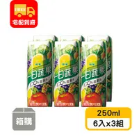 在飛比找蝦皮購物優惠-【波蜜】一日蔬果100%蔬果汁(250ml*6入x3組)