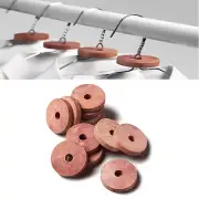 8x Natural Cedar Moth Repel Hanger Rings Flying Insect Pest Control Baby SafeDIY