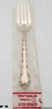Oneida Impresario Sterling Silver Salad Fork *NEW*