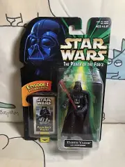 Star Wars Power Force Flashback Darth Vader Anakin Lightsaber NEW Kenner 1998