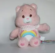 Care Bears baby cub Cheer Bear with bib - 12" plushie - teddy bear