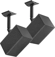notiela Speaker Wall Mount for Samsung SWA-9200S SWA-9100S SWA-9000S SWA-8500S, Tilt and Swivel Adjustable Ceiling Speaker Mount Bracket for Samsung 9100S 9000S 8500S, 2 Pack